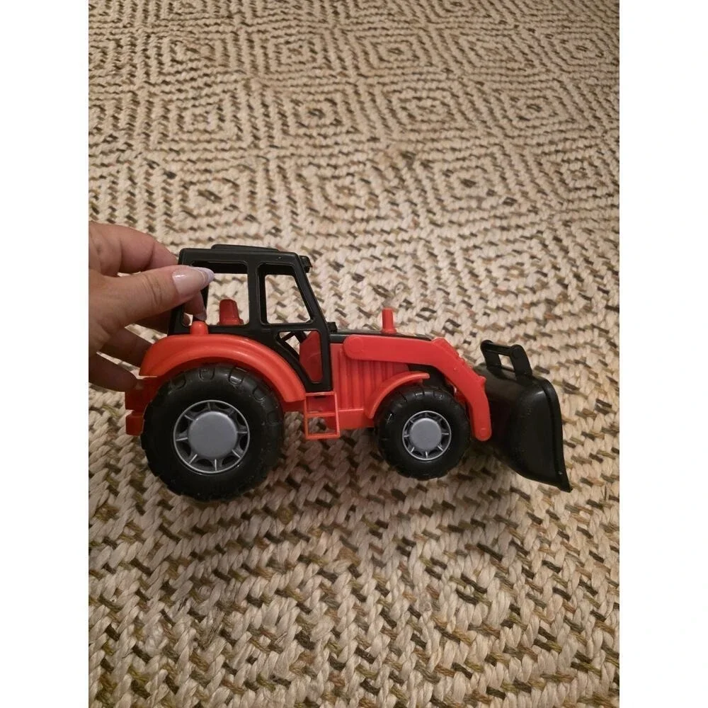Polesie Toy Tractors Pull-Back Ray Toys‎ Loose Red